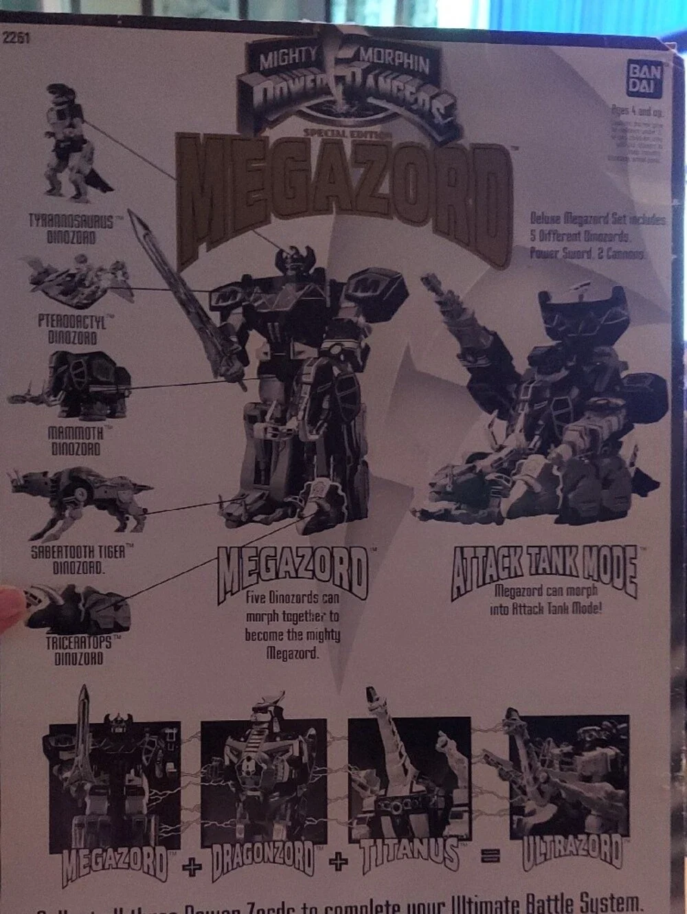 Mighty Morphin Power Rangers Megazord Special Edition